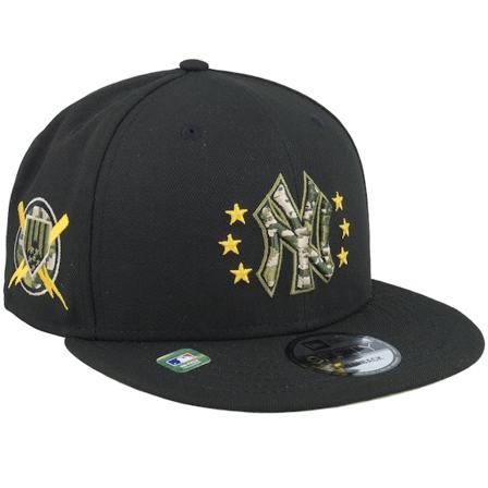 New Era - MLB Schwarz snapback Cap - New York Yankees Mlb24 Armed Forces Day 9FIFTY Black Snapback @ Hatstore