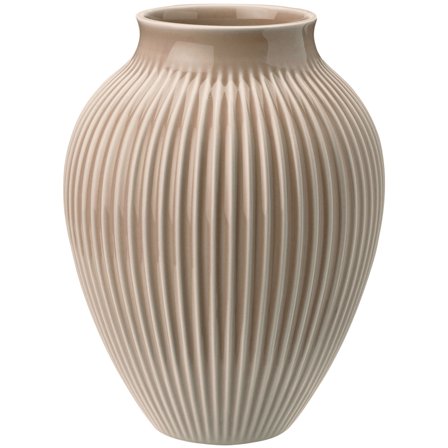 Knabstrup Knabstrup Ripple Mat Vase 20 cm, lys rosa