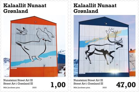 Grønland - Street Art - Postfrisk sæt 2v