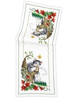 Läufer Pause auf dem Ast