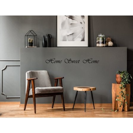 Home Sweet Home Självhäftande Väggord Väggtext