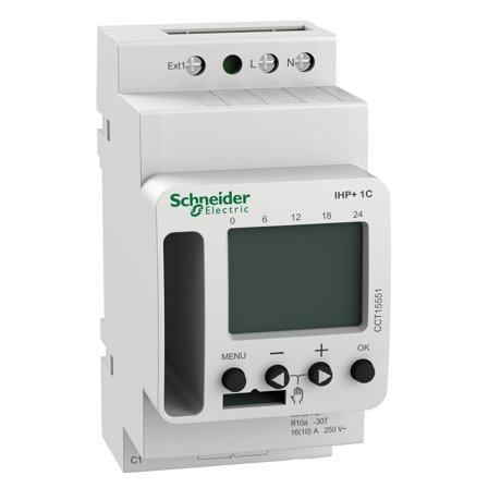 Schneider Electric CCT15551 Kellokytkin 1 kanava 1 kanava, Kytkimet & pistorasiat