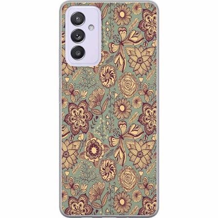 Samsung Galaxy A82 5g Mjukt Skal - Vintage Flowers