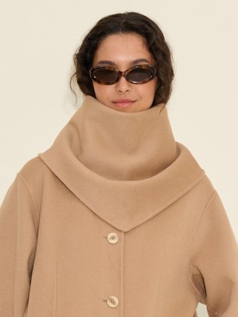 Holzweiler - Felsa Wool Scarf - Camel - One size