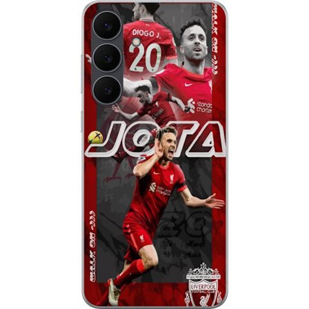 Yhteensopiva Puhelinkuori Samsung Samsung Galaxy S25 FE Liverpool Diogo Jota nro 20 jalkapallo juliste Portugali hyökkääjä Punaiset hyökkääjät