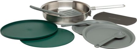 Stanley Adventure Prep + Eat Fry Pan Set Stainless Steel