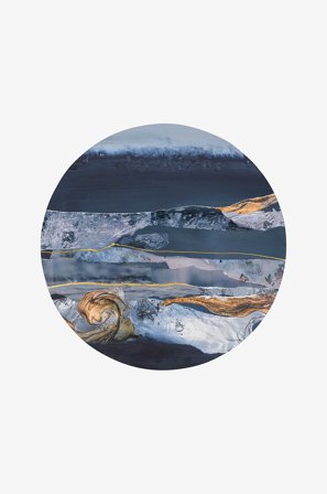 Malerifabrikken - Taulu Element Water - Sininen - Taulut - - Homeroom