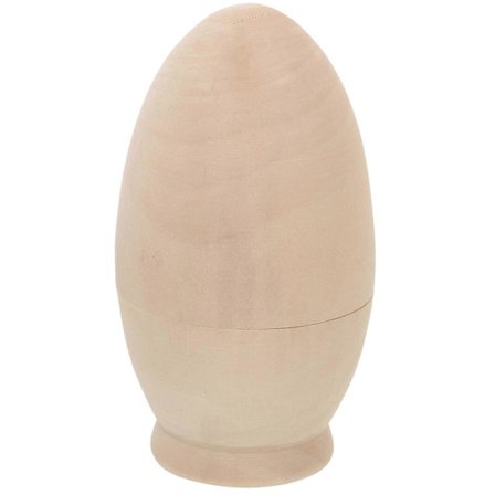 Påskeeggformet beholder Gjenbrukbar godteriboks Liten søtsaksholder Godterigavekrukke