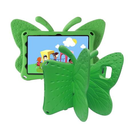 Butterfly Samsung Galaxy Tab A7 10.4 T500/t505 2020 -kotelo, lapsille sopiva, pehmeästä EVA-vaahtomuovista valmistettu, paksut neljä kulmaa, 