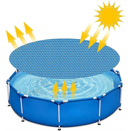 Värmeisolerande film för pool, runt poolskydd, värmeisolerande film, 152 cm