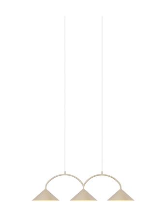 Pendant Curve 3 Home Lighting Lamps Ceiling Lamps Pendant Lamps Beige Globen Lighting*Betinget Tilbud