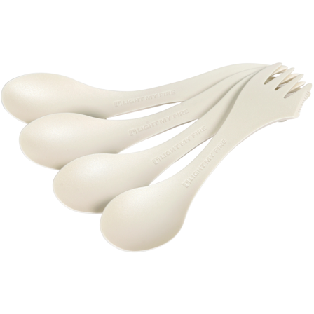 Light My Fire Swedish Spork Original 4-Pack Cream