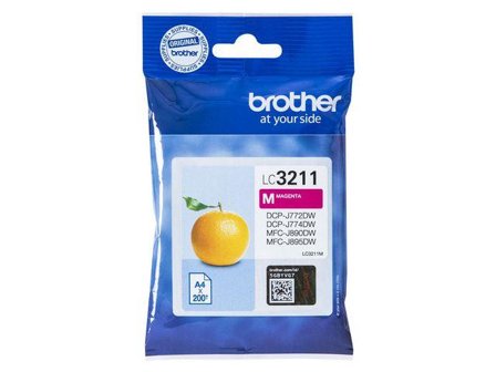 Brother LC3211M - magenta - original - blekkpatron