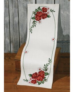 Stickpackung Laüfer Rote Rosen