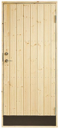 Jabo 25501 Kallförrådsdörr 8x19, Dörrar