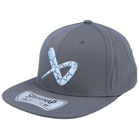 Bauer - Grå snapback Caps - Crackle Og Dark Grey Snapback @ Hatstore