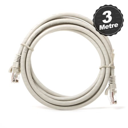 (3st) 3m - Nätverkskabel - Internetkabel 3 meter
