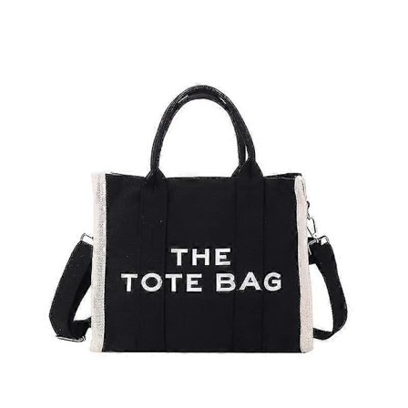 Tote Bagar Canvas Tote Bag För Kvinnor, Flera Fickor Damväskor Med Blixtlås Stor Tote Bag Justerbar Rem The Tote Bag