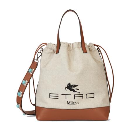 Etro Tas , Bruin , Dames , Maat: ONE Size Schoudertassen