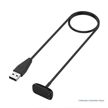 USB-laddningskabel Fitbit Charge 5 6 fitbit Luxe Tracker ersättningsmagnetisk laddningsadapter kompatibel med Fit bit Charge 5 6(100cm C5)