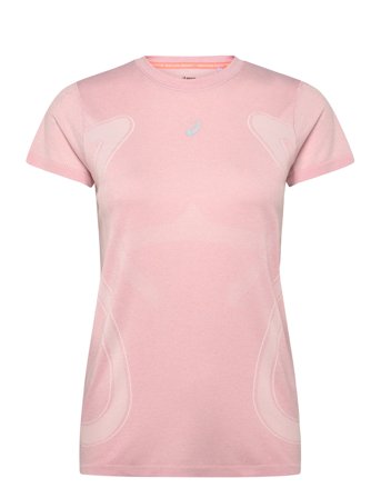 Asics Road Seamless Ss Top - Pink - M
