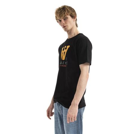Wood Wood Men's T-shirt 10285700-2222 Sort, Herre T-shirts