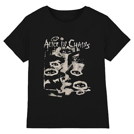 Alice In Chains Unisex Adult All Eyes T-Shirt S Svart