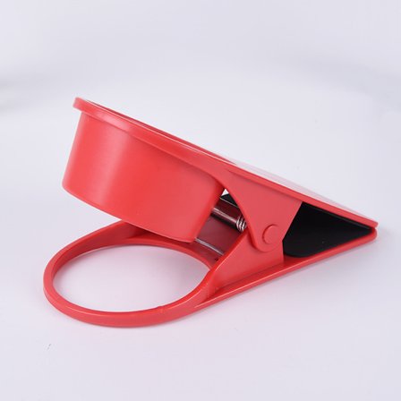 Punainen juomatelinettä pidike sopii pöytäkuppitelineen muoviselle p