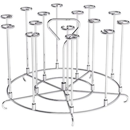 Grill/Spydstativ i 304 rustfrit stål – Kompatibelt med airfryer_OF