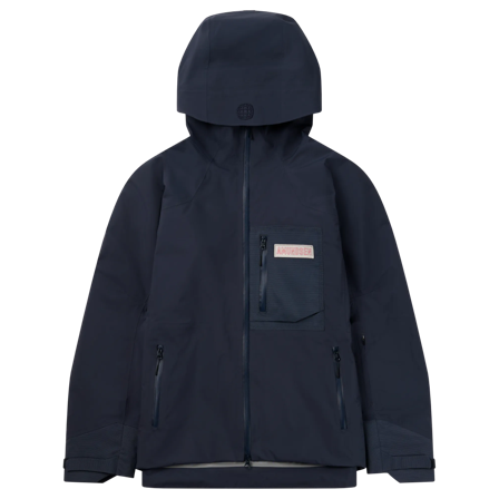Amundsen Mountain Airy Shell Jacket Anthracite Navy