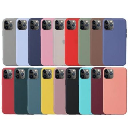 iPhone 15 - Matt TPU case - Skal Dark green