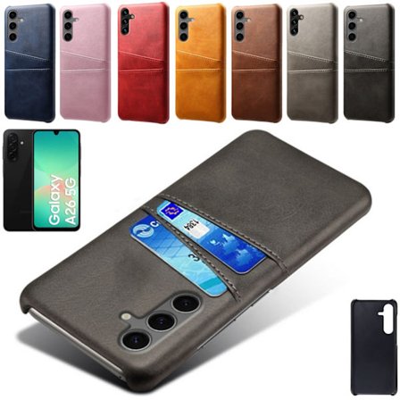 Samsung Galaxy A26 kuori 2 korttipaikkaa musta -