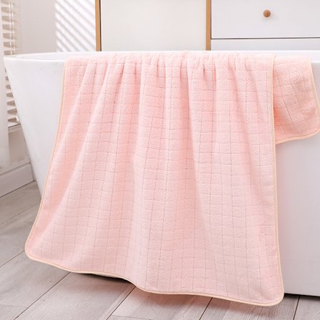 Koralli sametti ananasverkko nopeasti kuivuva imukykyinen kylpypyyhe