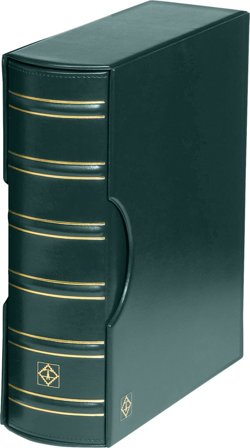 GRANDE Classic Gigant ringbind med kassette - Grøn