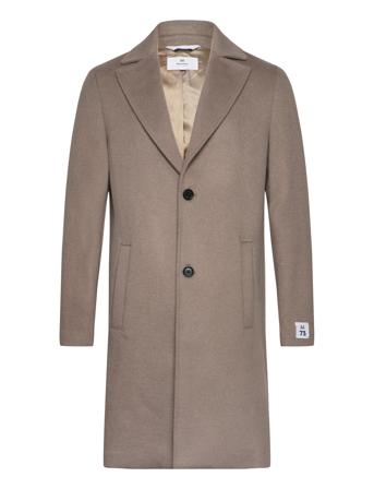 Macristano N 73 Ullfrakk Frakk Beige Matinique*Betinget Tilbud