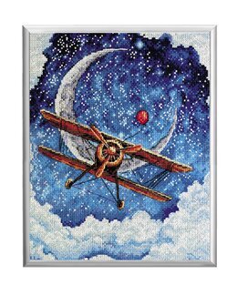 Stickpackung Bild Über den Wolken - Abris Art