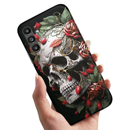 Samsung Galaxy A16 - Skal/Mobilskal Skull Roses