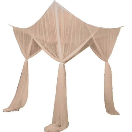 Sänghimmel med 4 hörnstolpar för full/queen/king size säng - Perfekt julklapp
