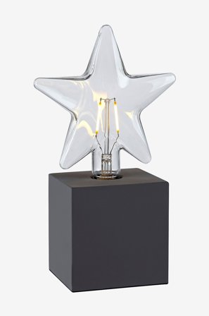 Markslöjd - Bordsdekoration Billsta - Grå - Dekorativ julbelysning - Från Homeroom