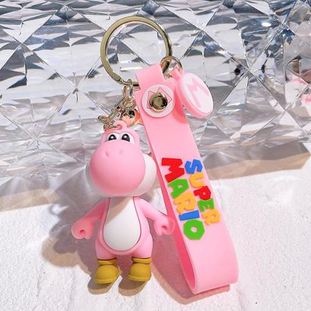 30 Tyyliä Super Mario Avaimenperä Mario Bros Luigi Toad Yoshi Bowser Toimintafiguuri Malli Pvc Sarjakuvakassi Nukke Riipus Lelut Lahjat 
