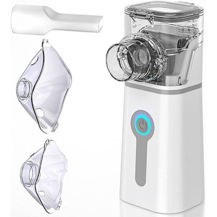 USB-drevet bærbar forstøver med stille aerosolteknologi for effektiv respiratorisk behandling for voksne og barn