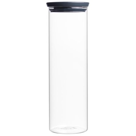 Brabantia Stabelbar glasskrukke 1,9 liter, transparent