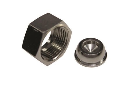 Ezze 4820212 Radiatorventilhette forkrommet DN 20, Varme