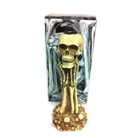 Lysestager i skeletform