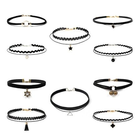 Klassiskt halsband dam lager på lager sött, vintage halsband punkkedja accessoarer för kvinnor