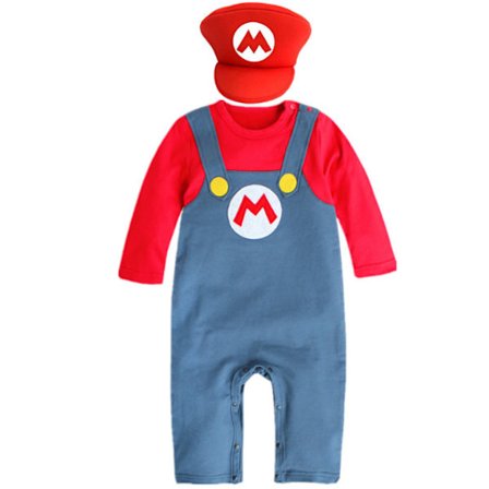 Mario Kostym, Super Mario Bros Kläder för Bebisar
