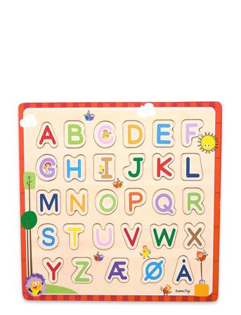 Wacky Wonders - Wooden Puzzle - Abc Toys Puzzles And Games Pegged Puzzles Multi/mönstrad Barbo Toys