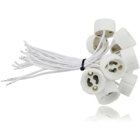 GU10 fatning til LED og halogen, 20 stk. [Energiklasse A]