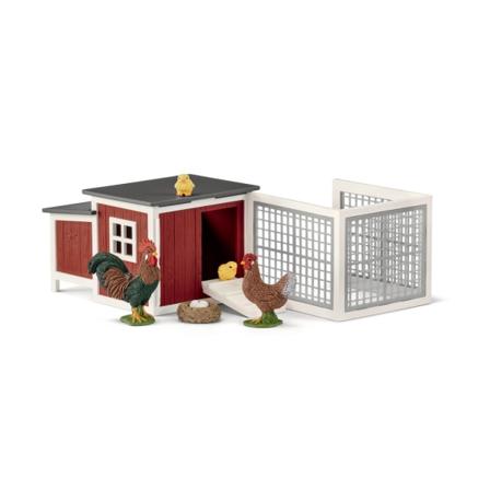 schleich FARM WORLD Hönshus 42421 - Barn - Leksaker - Figurer