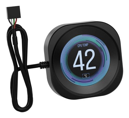 Corsair NAUTILUS LCD Module, 2.1"" IPS Display, Black